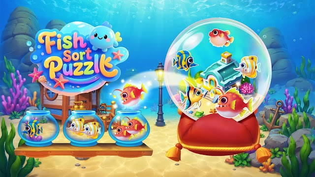 Fish Sort Puzzle: Match Games Resimleri