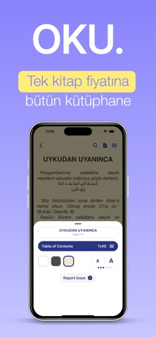 Erkam E-Kitap: Mobil Kütüphane Resimleri