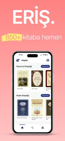 Erkam E-Kitap: Mobil Kütüphane Resimleri
