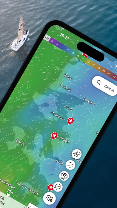 Windfinder: Rüzgar ve hava Resimleri