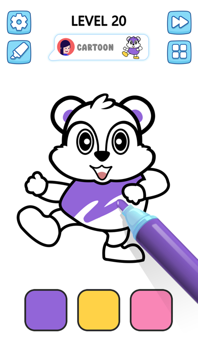 Satisfying Coloring Resimleri
