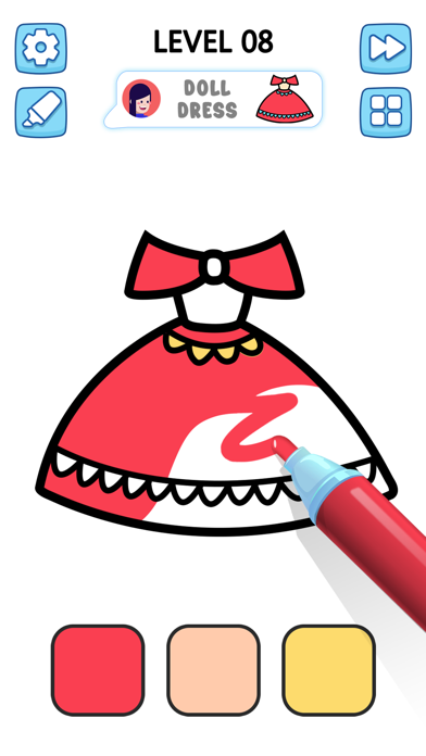 Satisfying Coloring Resimleri