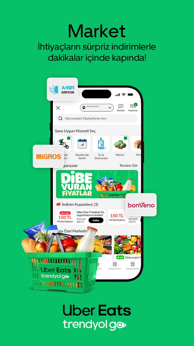 Trendyol Go: Yemek, Market, Su Resimleri
