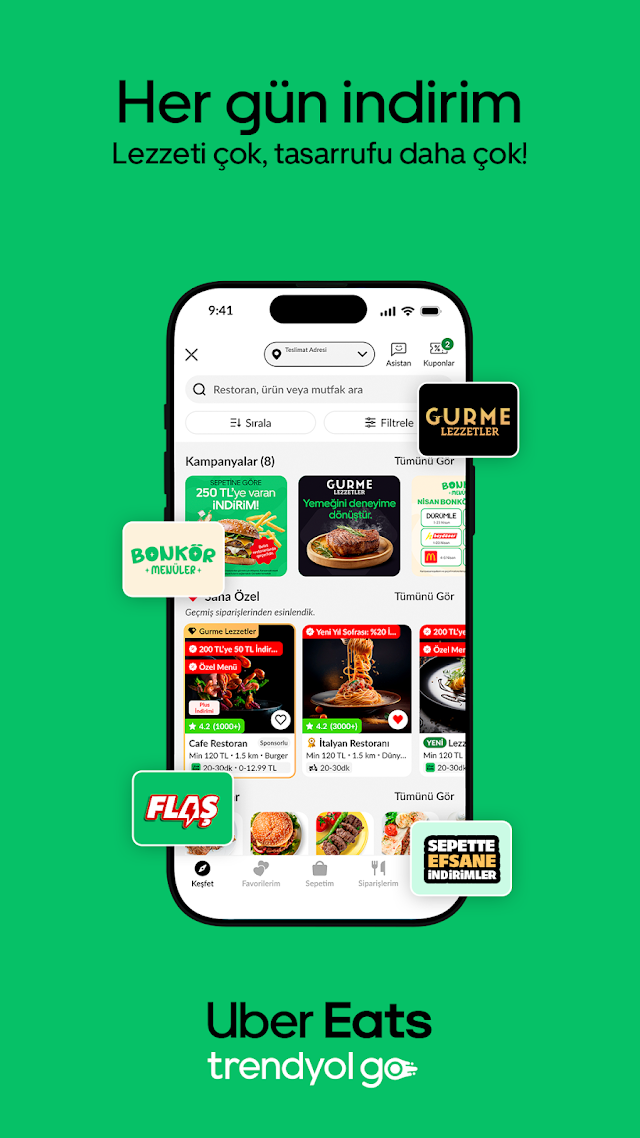 Trendyol Go: Yemek, Market, Su Resimleri