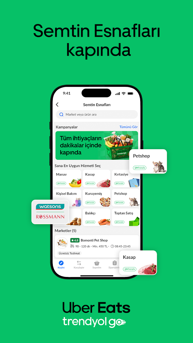 Trendyol Go: Yemek, Market, Su Resimleri