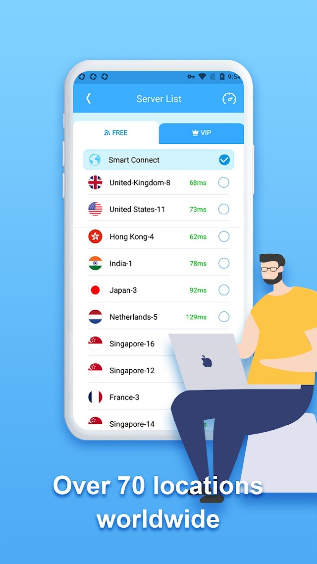 Speedy Quark VPN - VPN Master Resimleri