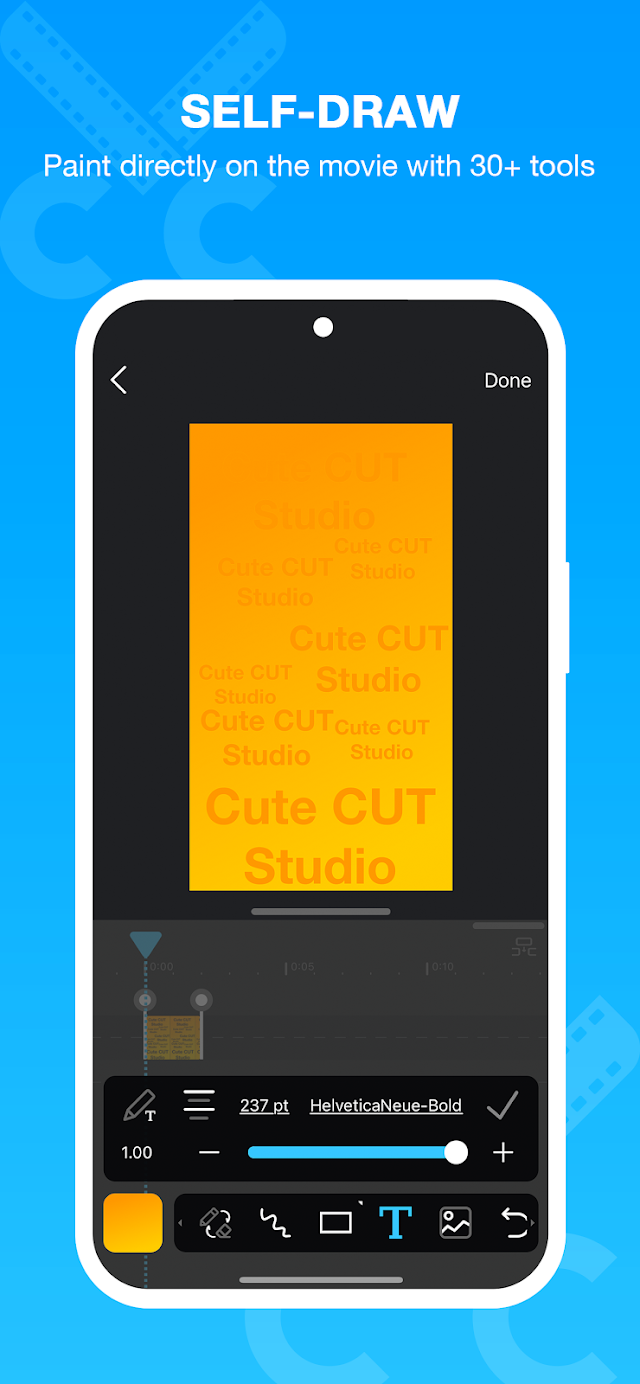 Cute CUT - Video Editor Resimleri