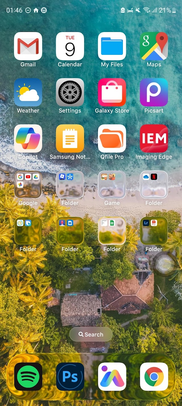 Launcher OS 27 - TiOS Resimleri