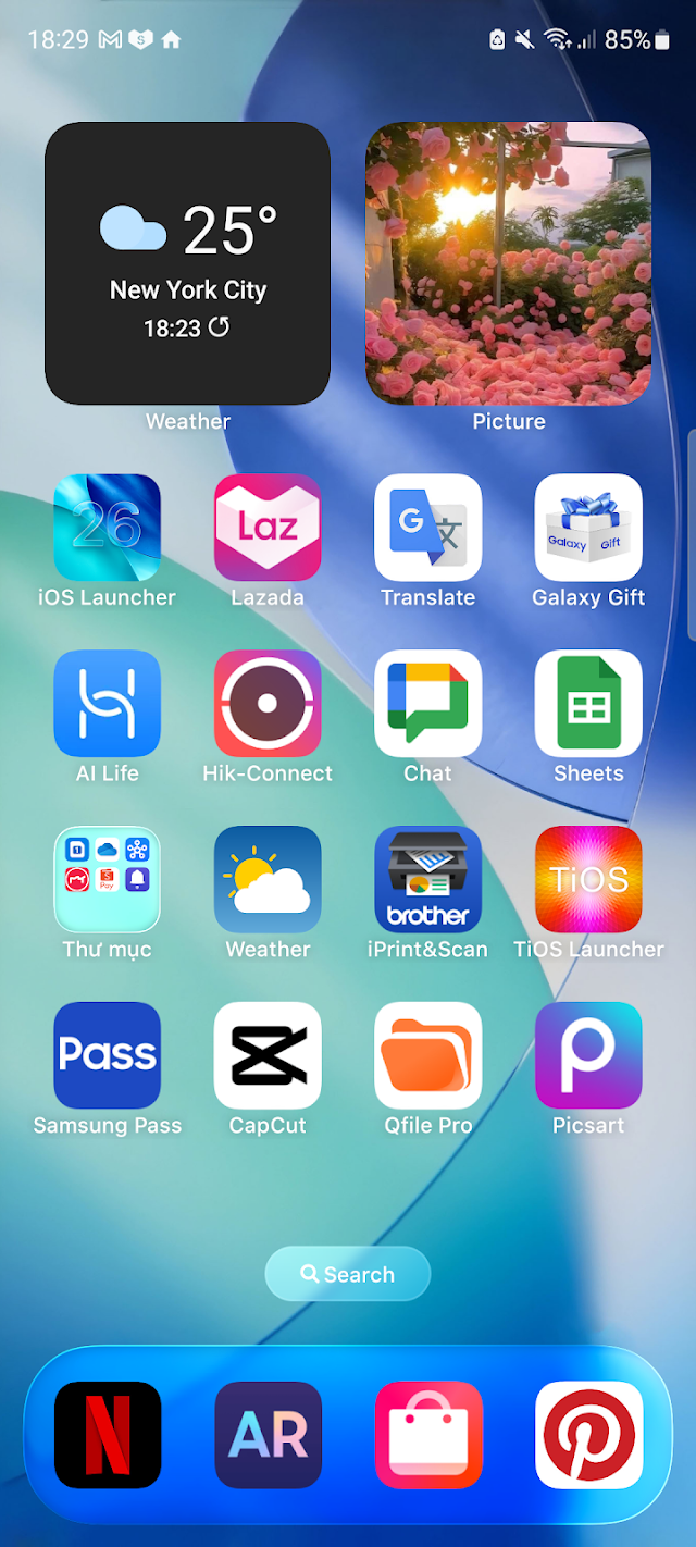 Launcher OS 27 - TiOS Resimleri