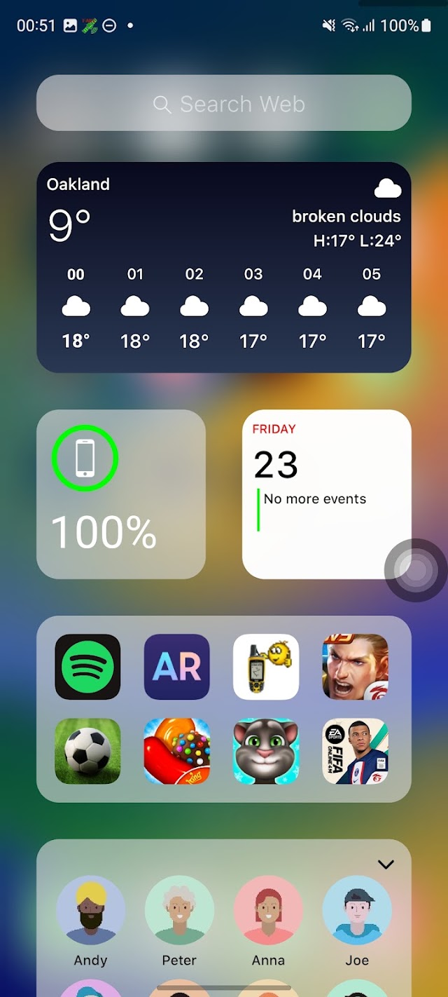 Launcher OS 27 - TiOS Resimleri