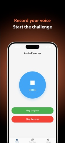 Reverse Audio: Reverse Singing Resimleri