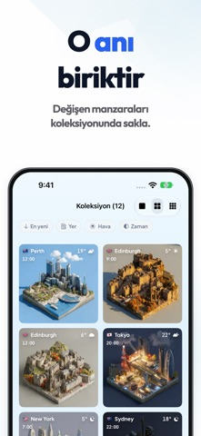DayCity: Hava & Saat Widget Resimleri