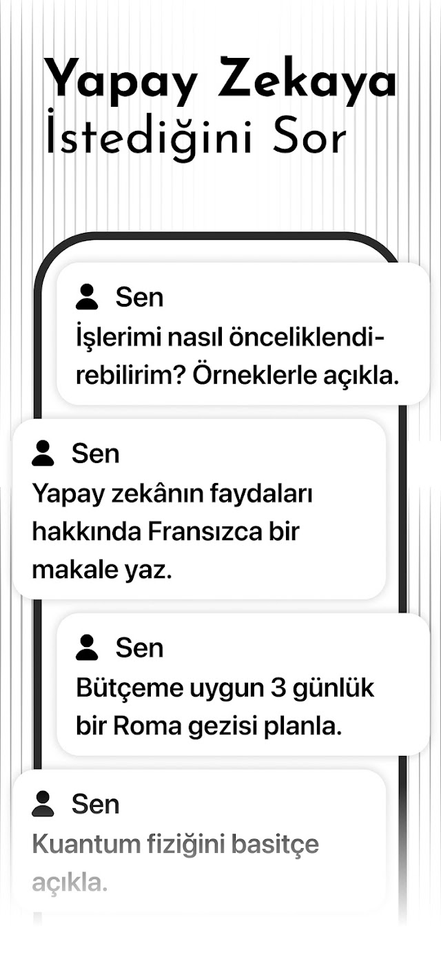 Chatbot AI: Türkçe Yapay Zeka Resimleri