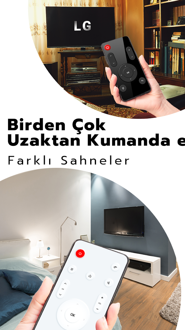 Evrensel TV kumanda uygulaması Resimleri