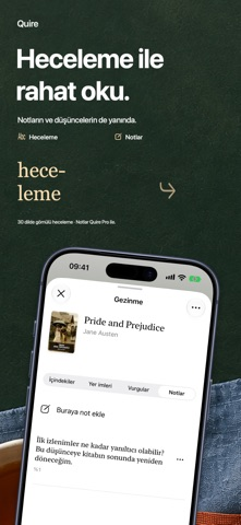Quire: EPUB ve Kitap Okuyucu Resimleri