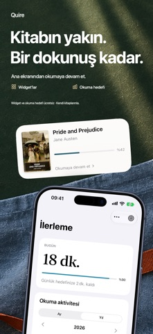 Quire: EPUB ve Kitap Okuyucu Resimleri