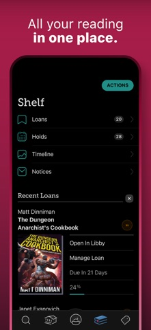 Libby, the library app Resimleri