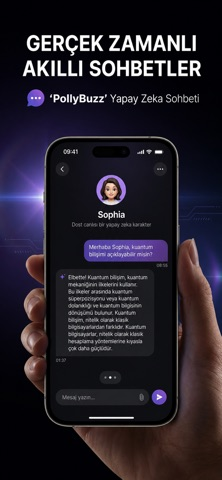 PollyBuzz - Yapay Zeka Sohbeti Resimleri