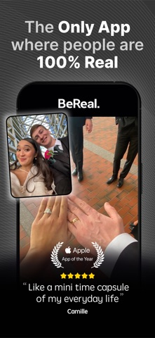 BeReal. Your friends for real. Resimleri