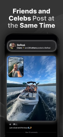 BeReal. Your friends for real. Resimleri