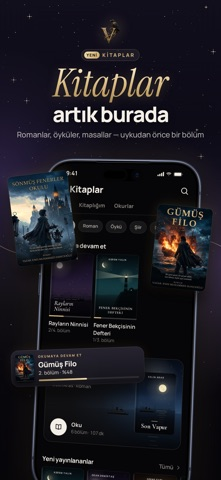 Vesperis:Kitap Oku, Dinle, Yaz Resimleri