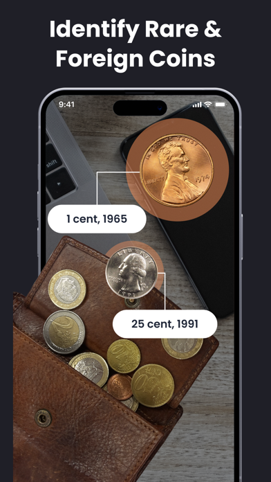 CoinIn: Coin Scan Identifier Resimleri