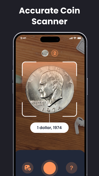 CoinIn: Coin Scan Identifier Resimleri