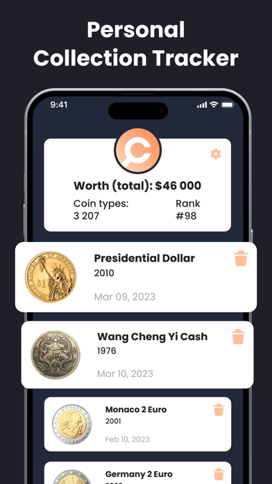 CoinIn: Coin Scan Identifier Resimleri