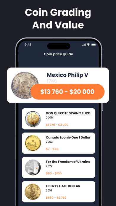 CoinIn: Coin Scan Identifier Resimleri