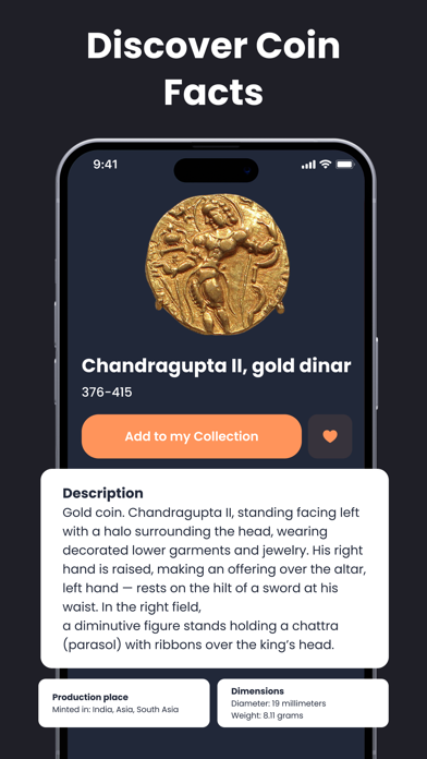CoinIn: Coin Scan Identifier Resimleri