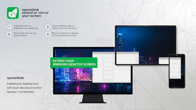 spacedesk - USB Display for PC Resimleri