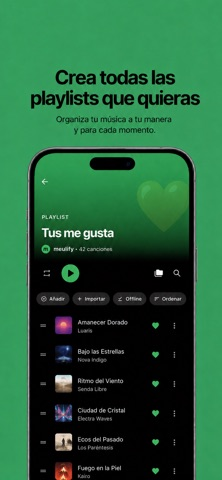 Meulify: Reproductor de música Resimleri