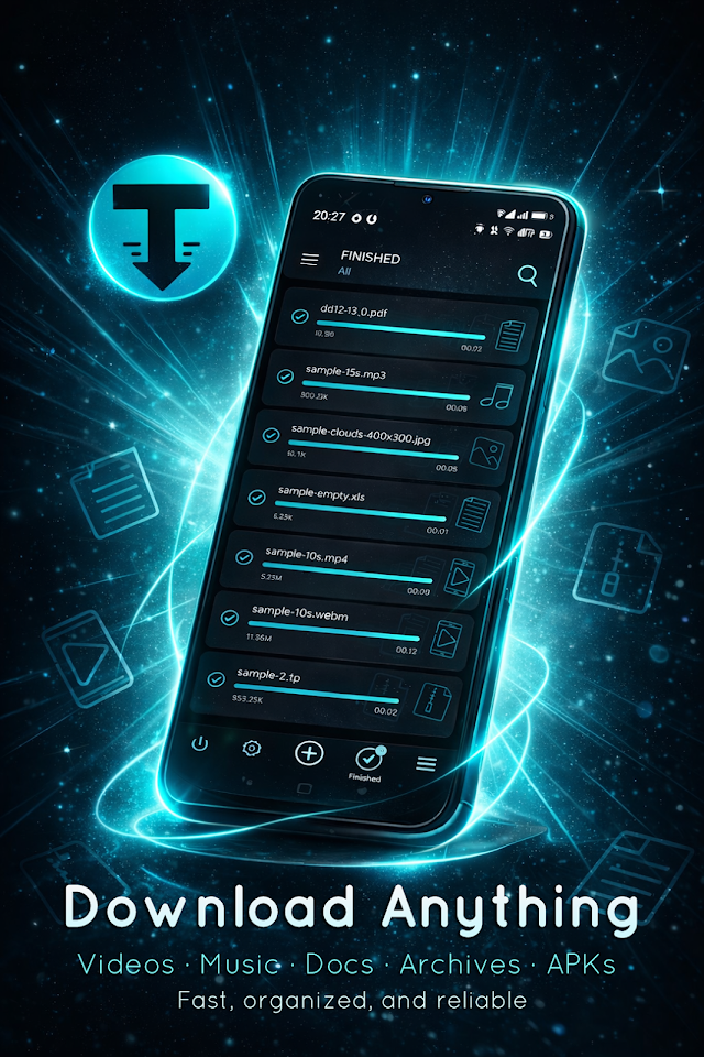 TDM: Files Download Manager Resimleri
