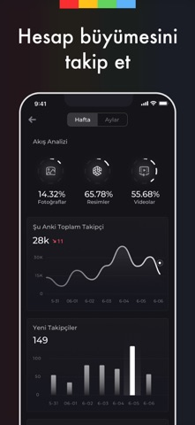 Reports Followers+ Tracker Resimleri