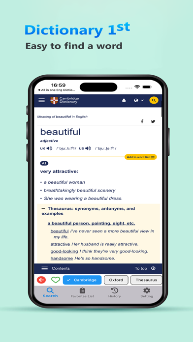 Cambrid English Dictionary Resimleri