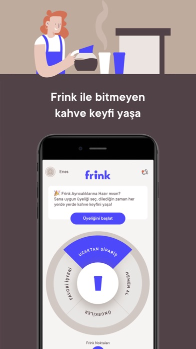 Frink - Kahve Üyeliği Resimleri