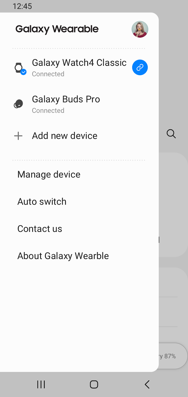Galaxy Watch Manager Resimleri