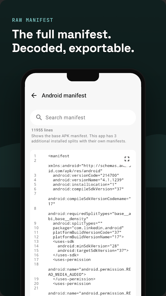 Apk Analyzer Resimleri