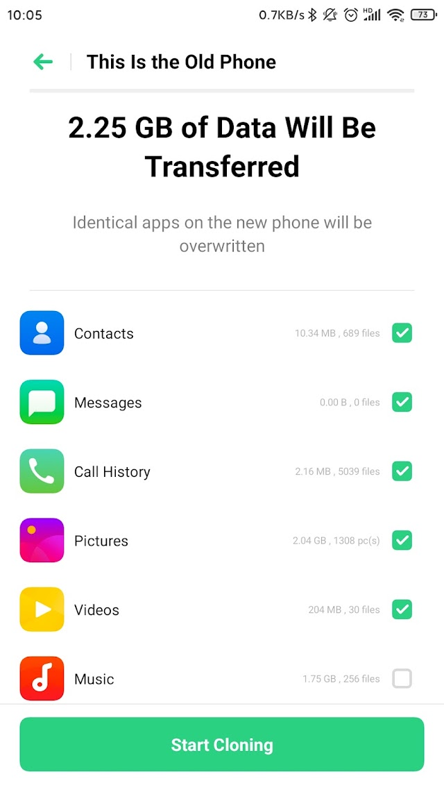 OPPO Clone Phone Resimleri