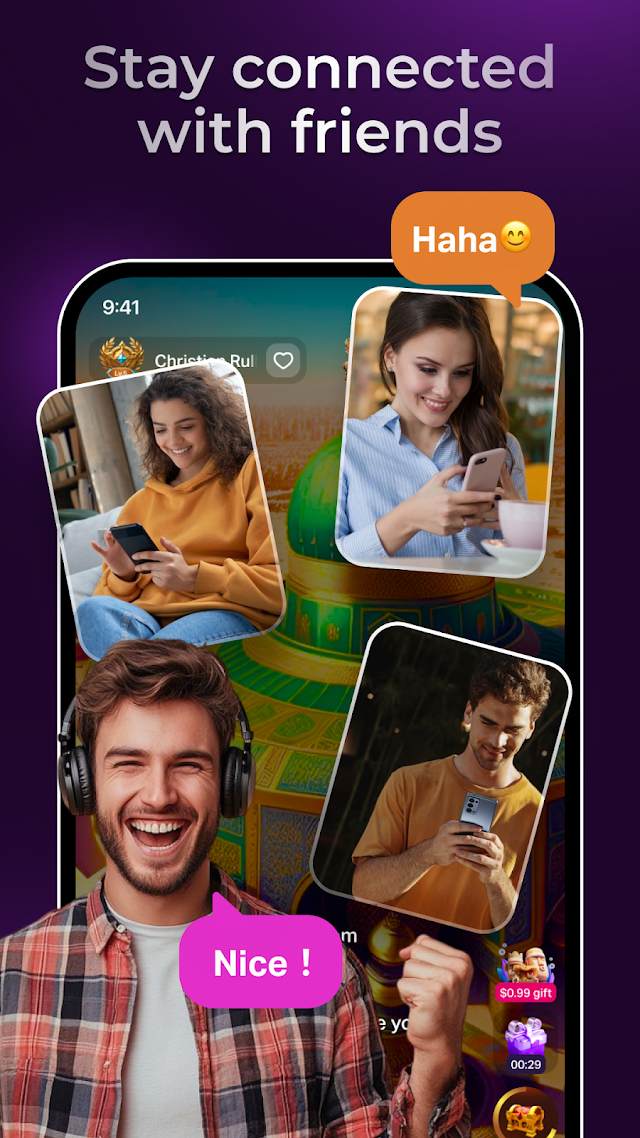 Yaahlan:Voice Chat Party&Games Resimleri