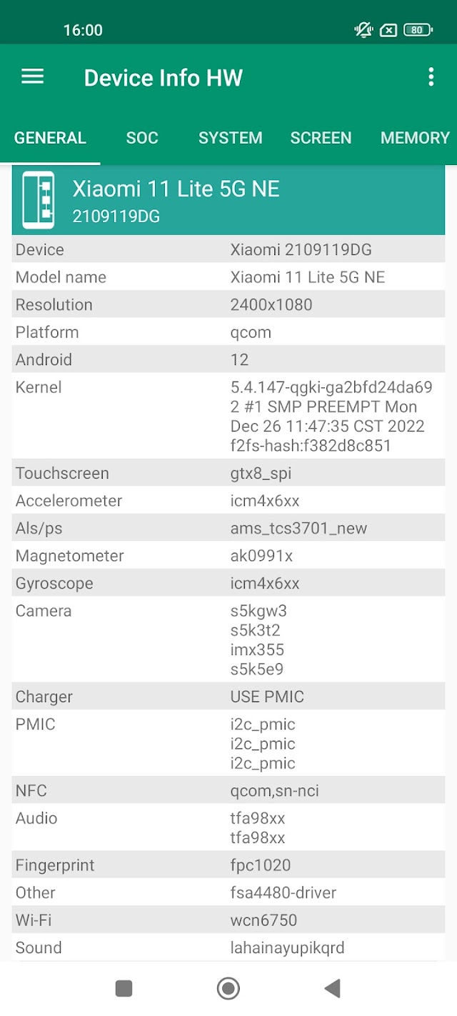 Device Info HW Resimleri