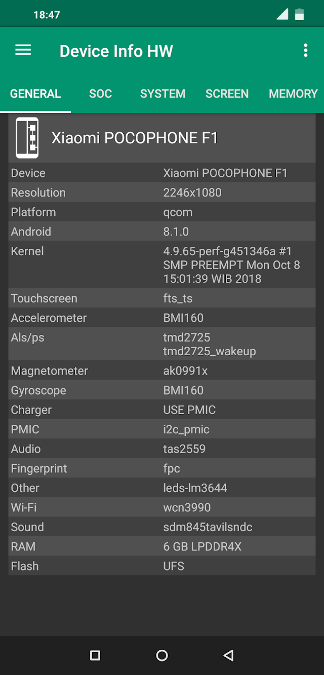 Device Info HW Resimleri