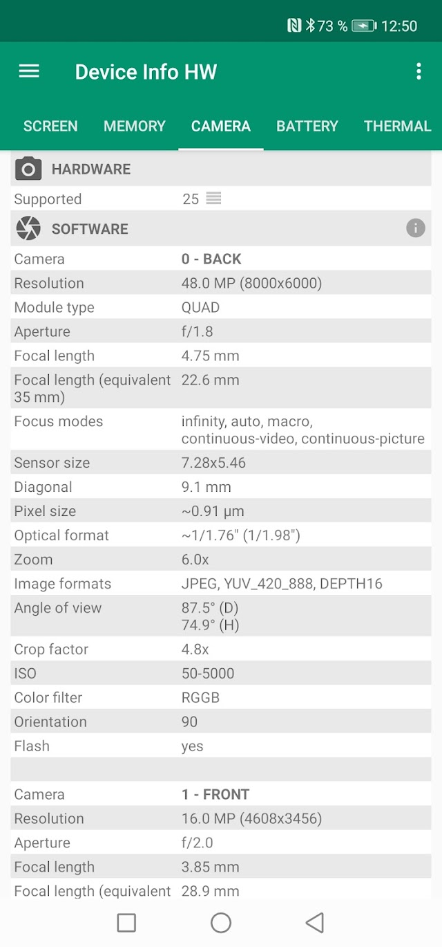 Device Info HW Resimleri