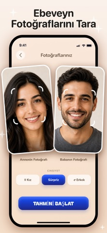 AI Gelecekteki Aile Tahmini Resimleri