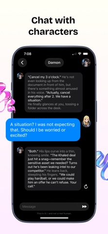 Swerve: AI Chat & Stories Resimleri