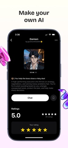 Swerve: AI Chat & Stories Resimleri