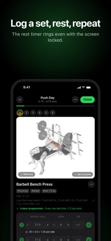 openGym: Workout Tracker Resimleri