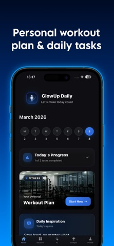 GlowUp Daily: Improve Yourself Resimleri