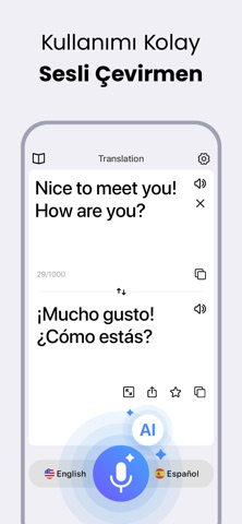 Sesli çeviri: AI Translate Resimleri