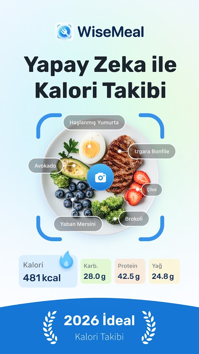 WiseMeal: AI Kalori Sayacı Resimleri